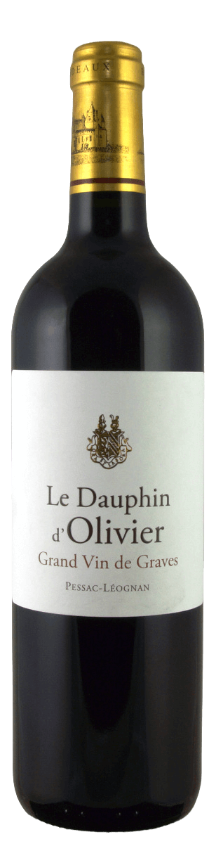Le Dauphin d'Olivier Rouge Pessac-Léognan AC. Château Olivier 0,75L