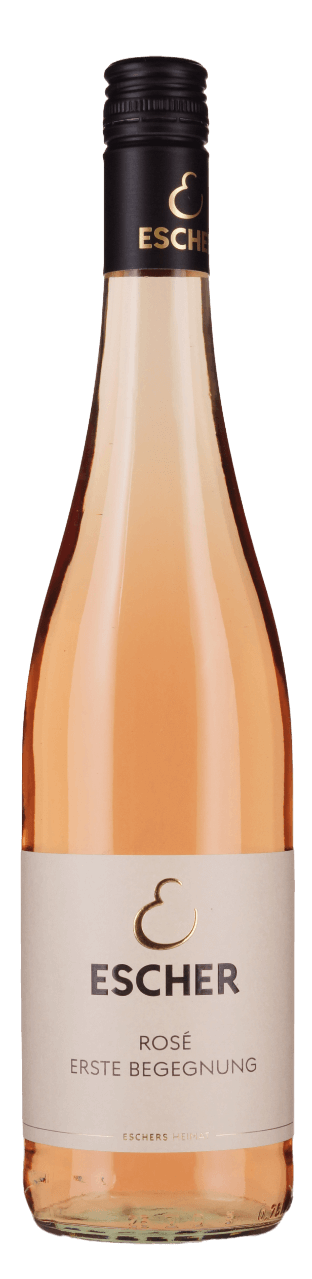 Erste Begegnung Roséweincuvée Deutscher Qualitätswein Weingut Escher 0,75L